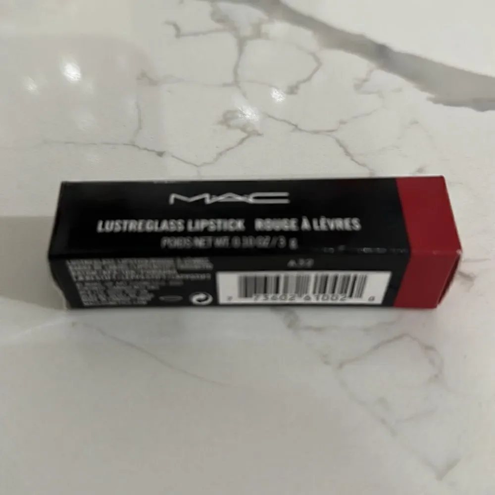 MAC Lady Bug Lustreglass Lipstick Classic Tomato Red NWT FULL SIZE!